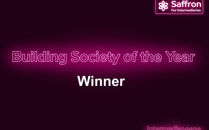 Building Society of the Year at the Mortgage Awards 2022 by MoneyAge.