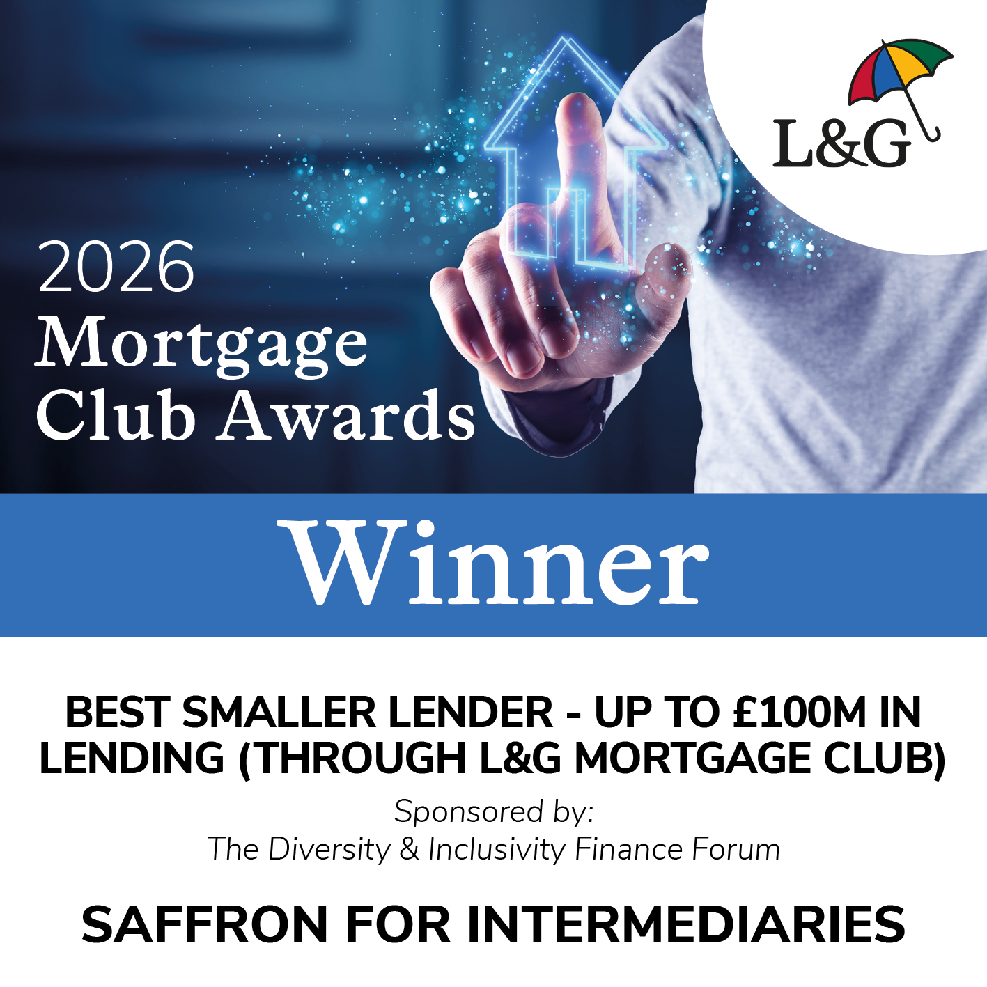 The Mortgage Awards 2026 Winner - Overall Mortgage Lender of the Year 2026